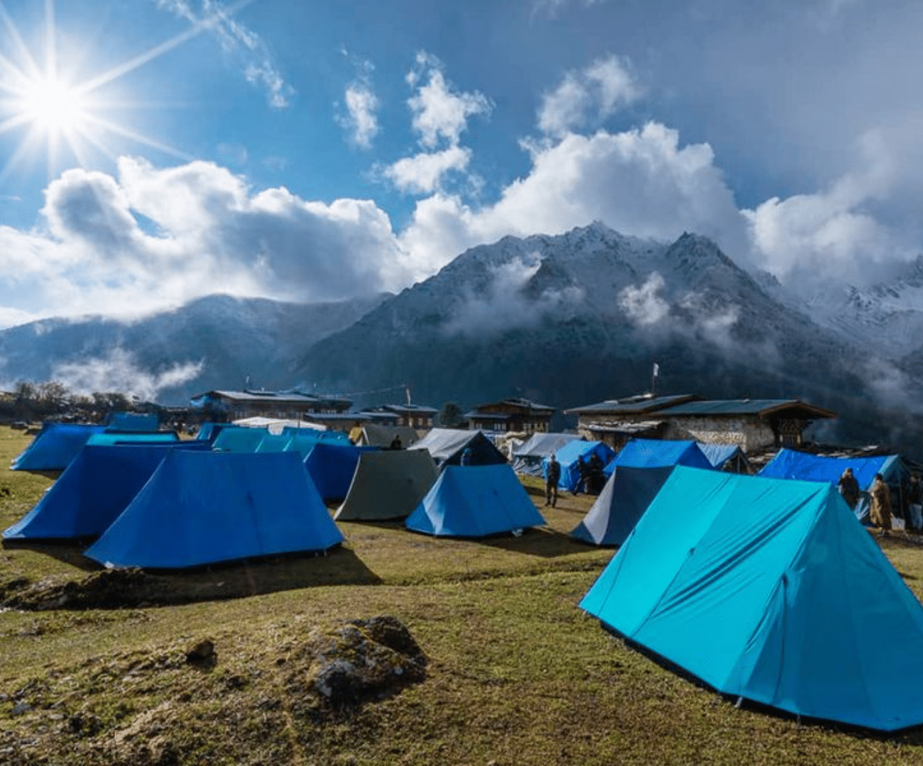 Camping: bhutan tour