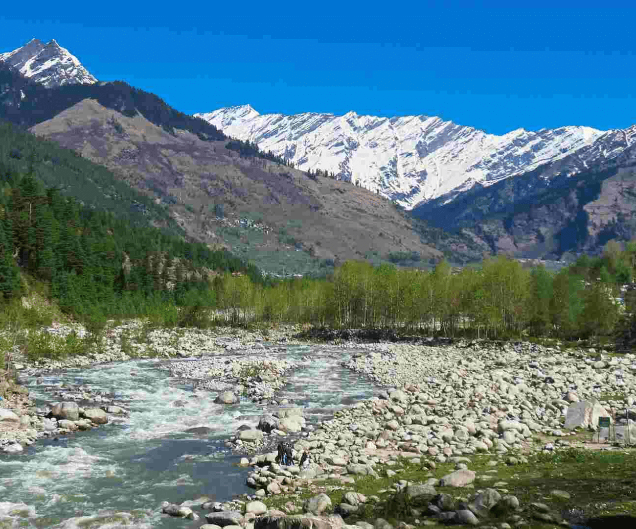 Manali on himachal trip