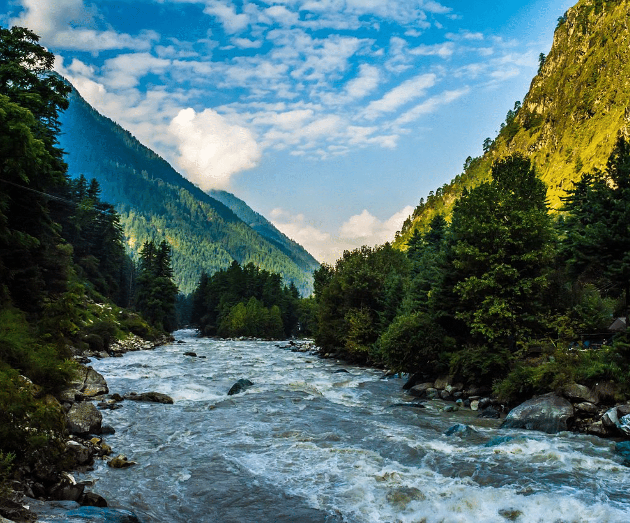 Kasol on himachal trip