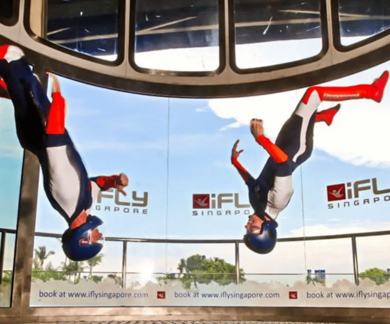 Indoor Skydiving Singapore Tour