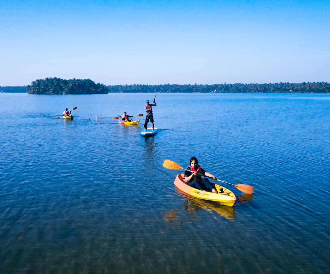 Kayaking: kerala tour packages
