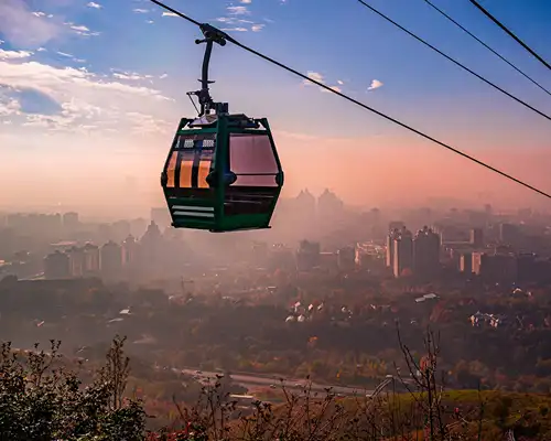 Kazakhstan Tour Packages -Sunset at Kok Tobe Hill