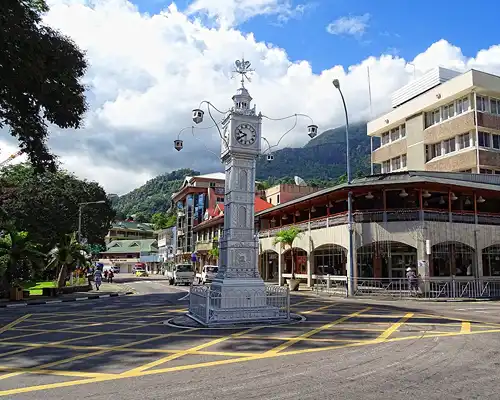 Victoria City - Clock Tower - Seychelles