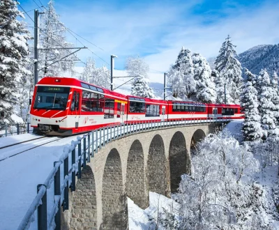 Home New 18 Switzerland Winter Train